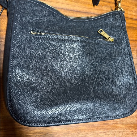Coach Black Pebble Leather Crossbody - Picture 4 of 16